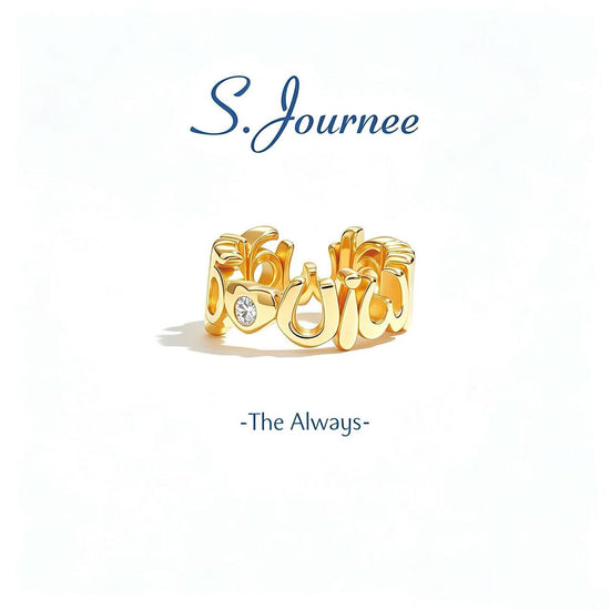 The Always Pendant Necklace in gold front view