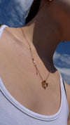 The Always Pendant Necklace in silver front view